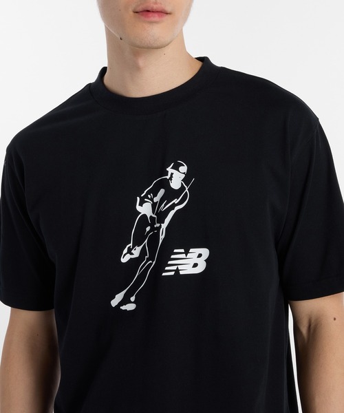 NEW BALANCE(ニューバランス)の「大谷翔平オールウェイズオンロゴ半袖Tシャツ(Tシャツ/カットソー・メンズ・ネイビー/ホワイト/アイボリー/ブラック・SMALL/MEDIUM/LARGE/X-LARGE/XX-LARGE/XXX-LARGE)」の19枚目の写真