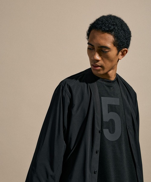 niko and...（ニコアンド）の「[NUMERALS]PANEL CARDIGAN（カーディガン/ボレロ・メンズ・ブラック/オリーブ・MEDIUM/LARGE）」の8枚目の写真