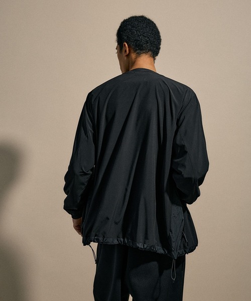 niko and...（ニコアンド）の「[NUMERALS]PANEL CARDIGAN（カーディガン/ボレロ・メンズ・ブラック/オリーブ・MEDIUM/LARGE）」の9枚目の写真