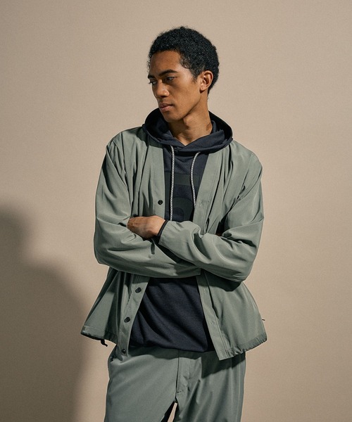 niko and...（ニコアンド）の「[NUMERALS]PANEL CARDIGAN（カーディガン/ボレロ・メンズ・ブラック/オリーブ・MEDIUM/LARGE）」の14枚目の写真