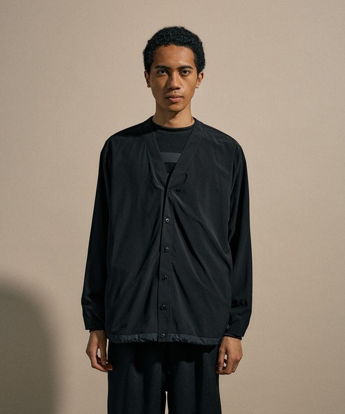 niko and...（ニコアンド）の「[NUMERALS]PANEL CARDIGAN（カーディガン/ボレロ・メンズ・ブラック/オリーブ・MEDIUM/LARGE）」の15枚目の写真