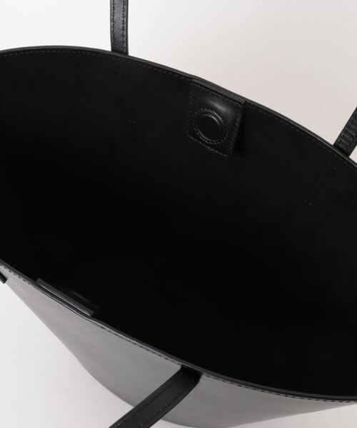 AMOMENTO(アモーメント)の「AMOMENTO LEATHER BUCKET BAG(ハンドバッグ・レディース・ブラック・FREE)」の5枚目の写真