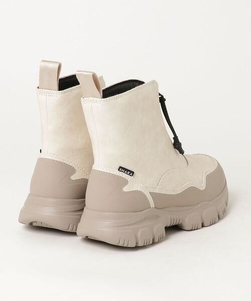 SHAKA(シャカ)の「【SE1】【SHAKA/シャカ】 #433228 TREK ZIP BOOTIE AT(ブーツ・メンズ・Black/アイボリー・7/6/5)」の7枚目の写真