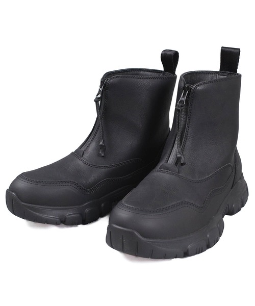 SHAKA(シャカ)の「【SE1】【SHAKA/シャカ】 #433228 TREK ZIP BOOTIE AT(ブーツ・メンズ・Black/アイボリー・7/6/5)」の2枚目の写真