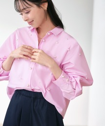 ラベンダー」に該当するシャツ/ブラウス（ピンク/桃色系）ファッション 