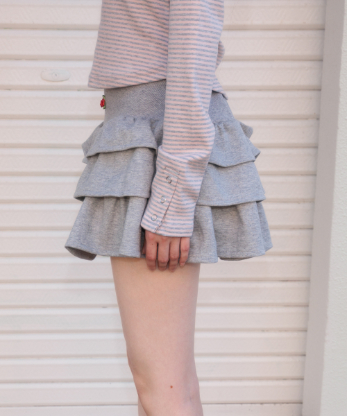 ROSEFRANTZ（ロゼフランツ）の「Rose Cancan Mini Skirt [Gray]（スカート・レディース・アッシュグレー・OS）」の9枚目の写真