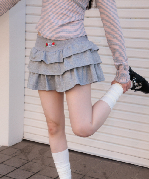 ROSEFRANTZ（ロゼフランツ）の「Rose Cancan Mini Skirt [Gray]（スカート・レディース・アッシュグレー・OS）」の11枚目の写真