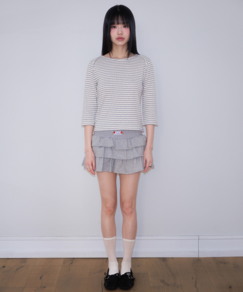 ROSEFRANTZ（ロゼフランツ）の「Rose Cancan Mini Skirt [Gray]（スカート・レディース・アッシュグレー・OS）」の12枚目の写真