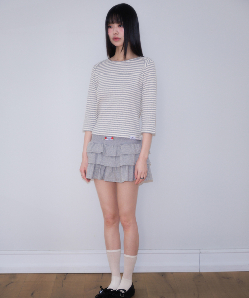 ROSEFRANTZ（ロゼフランツ）の「Rose Cancan Mini Skirt [Gray]（スカート・レディース・アッシュグレー・OS）」の13枚目の写真