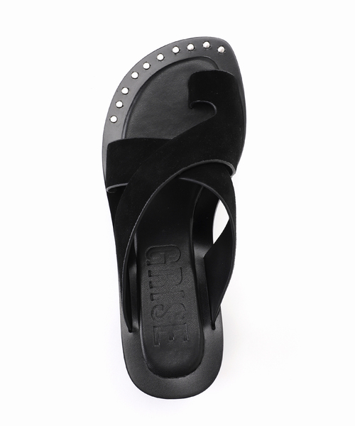 GRISE(グリーズ)の「GRISE5cmレザーEDGEトングサンダル(サンダル・レディース・キャメル/ブラック・X-LARGE/LARGE/MEDIUM/SMALL)」の12枚目の写真