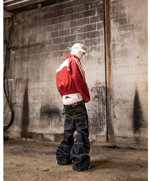 ROARINGRAD（ロアリングラド）の「ダブルオビジップデニムパンツインディゴ（デニムパンツ・レディース・その他・MEDIUM/LARGE）」の7枚目の写真