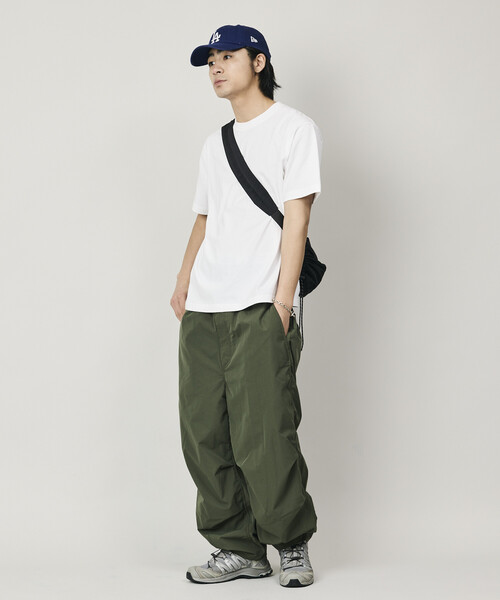 限定展開 Quick Dry Fabric ワイドシルエット ポリリップクロス