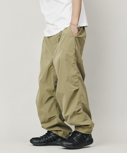 セール】限定展開 Quick Dry Fabric ワイドシルエット ポリリップ