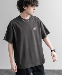 CONVERSE コンバース オーバーサイズフライスシューズエンブレム刺繍半袖ロゴTシャツ
