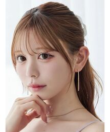 EATME | ビジューチェーンピアス(ピアス（両耳用）)