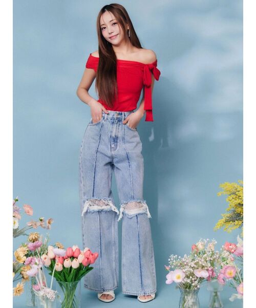 EATME（イートミー）の「ビジューチェーンピアス（ピアス（両耳用）・レディース・ゴールド・FREE）」の6枚目の写真