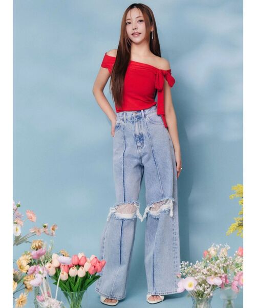 EATME（イートミー）の「ビジューチェーンピアス（ピアス（両耳用）・レディース・ゴールド・FREE）」の7枚目の写真