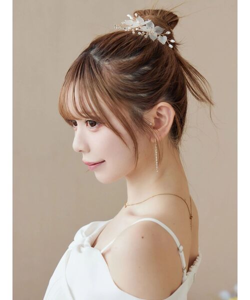 EATME（イートミー）の「ビジューチェーンピアス（ピアス（両耳用）・レディース・ゴールド・FREE）」の3枚目の写真