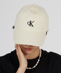 Calvin Klein/カルバンクライン キャップ - 6パネルスモールモノグラムベースボールキャップ アウトドア レジャー 2026年 夏 夏服