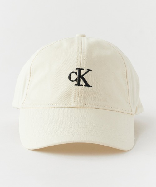Calvin Klein（カルバン・クライン）の「Calvin Klein/カルバンクライン キャップ - 6パネルスモールモノグラムベースボールキャップ アウトドア レジャー 2026年春夏（キャップ・メンズ・ブラック/クリーム・FREE）」の18枚目の写真