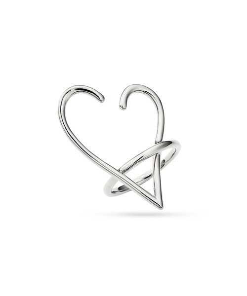 AFFECT(アフェクト)の「Heart Ring(リング・レディース・シルバー/ゴールド・MEDIUM/SMALL/LARGE)」の2枚目の写真