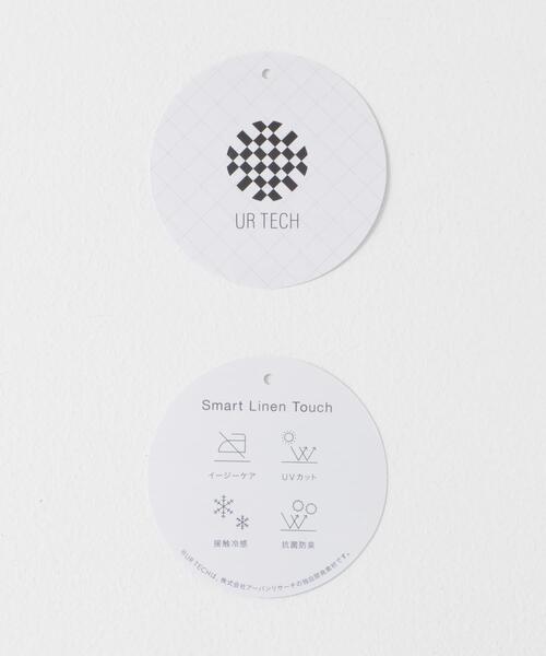 URBAN RESEARCH ROSSO WOMEN(アーバンリサーチ ロッソ)の「『WEB限定』『UR TECH Smart Linen Touch』フレアスリーブブラウス(シャツ/ブラウス・レディース・ネイビー/ブラウン系その他/ライトピンク・FREE)」の11枚目の写真