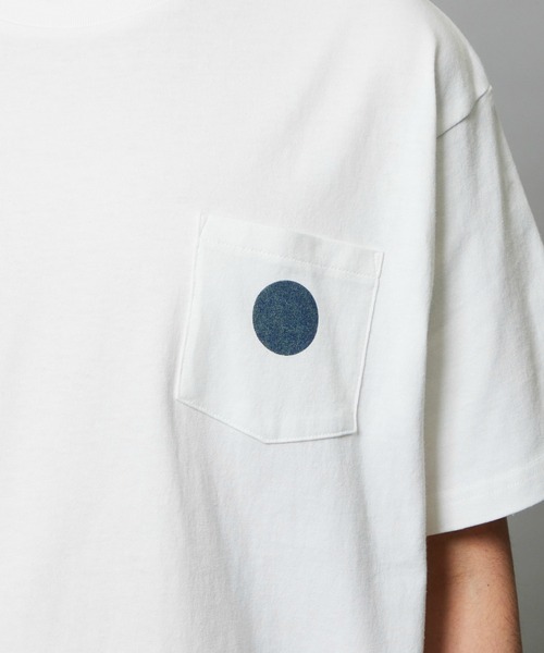EDWIN(エドウィン)の「EDWIN エドウィン プリントTシャツ インディゴ 半袖(Tシャツ/カットソー・メンズ・ホワイト/ブルー・LARGE/X-LARGE/MEDIUM)」の7枚目の写真