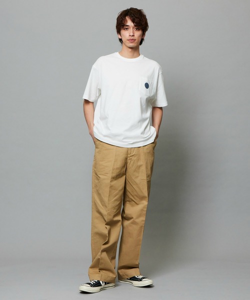 EDWIN(エドウィン)の「EDWIN エドウィン プリントTシャツ インディゴ 半袖(Tシャツ/カットソー・メンズ・ホワイト/ブルー・LARGE/X-LARGE/MEDIUM)」の9枚目の写真