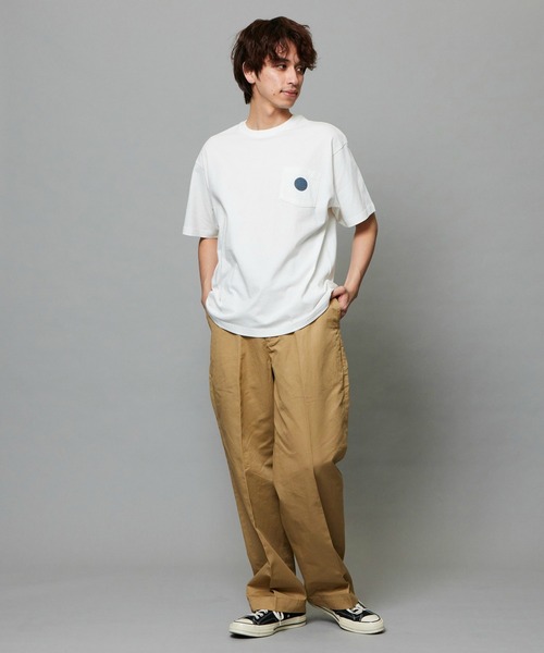 EDWIN(エドウィン)の「EDWIN エドウィン プリントTシャツ インディゴ 半袖(Tシャツ/カットソー・メンズ・ホワイト/ブルー・LARGE/X-LARGE/MEDIUM)」の10枚目の写真