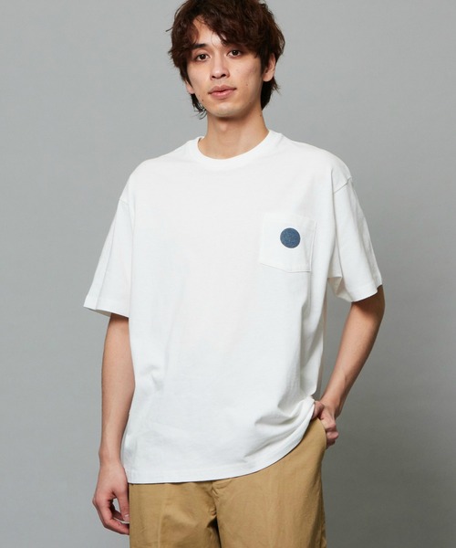 EDWIN(エドウィン)の「EDWIN エドウィン プリントTシャツ インディゴ 半袖(Tシャツ/カットソー・メンズ・ホワイト/ブルー・LARGE/X-LARGE/MEDIUM)」の3枚目の写真