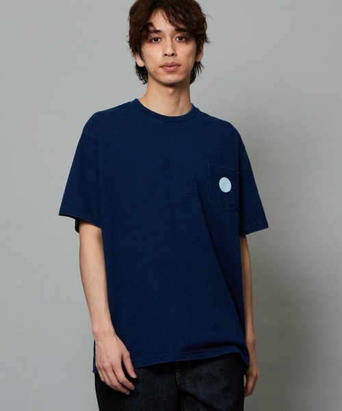 EDWIN(エドウィン)の「EDWIN エドウィン プリントTシャツ インディゴ 半袖(Tシャツ/カットソー・メンズ・ホワイト/ブルー・LARGE/X-LARGE/MEDIUM)」の12枚目の写真