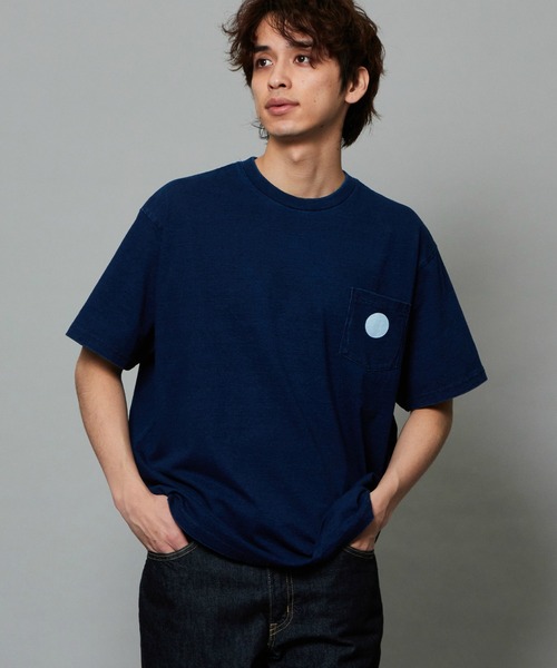 EDWIN(エドウィン)の「EDWIN エドウィン プリントTシャツ インディゴ 半袖(Tシャツ/カットソー・メンズ・ホワイト/ブルー・LARGE/X-LARGE/MEDIUM)」の15枚目の写真