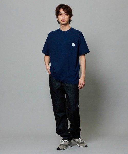 EDWIN(エドウィン)の「EDWIN エドウィン プリントTシャツ インディゴ 半袖(Tシャツ/カットソー・メンズ・ホワイト/ブルー・LARGE/X-LARGE/MEDIUM)」の18枚目の写真