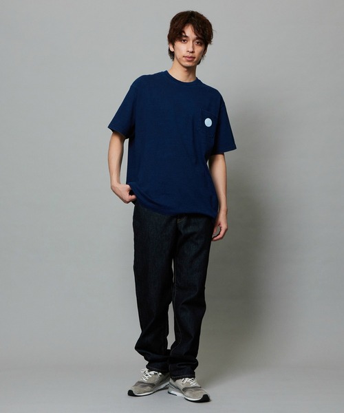 EDWIN(エドウィン)の「EDWIN エドウィン プリントTシャツ インディゴ 半袖(Tシャツ/カットソー・メンズ・ホワイト/ブルー・LARGE/X-LARGE/MEDIUM)」の20枚目の写真