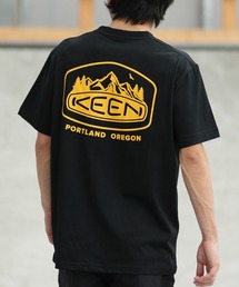 KEEN（キーン）の「【ムラサキスポーツ限定】KEEN/キーン 半袖 Tシャツ ロゴ バックプリント 吸汗速乾（Tシャツ/カットソー）」
