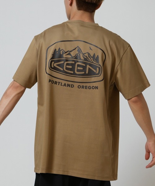ムラサキスポーツ限定】KEEN/キーン 半袖 Tシャツ ロゴ バックプリント