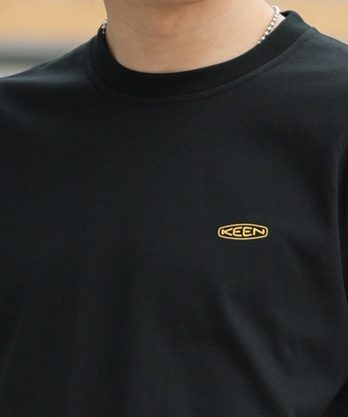 KEEN(キーン)の「【ムラサキスポーツ限定】KEEN/キーン 半袖 Tシャツ ロゴ バックプリント 吸汗速乾(Tシャツ/カットソー・メンズ・ブラック/ホワイト/カーキブラウン・S/M/L/XL)」の17枚目の写真