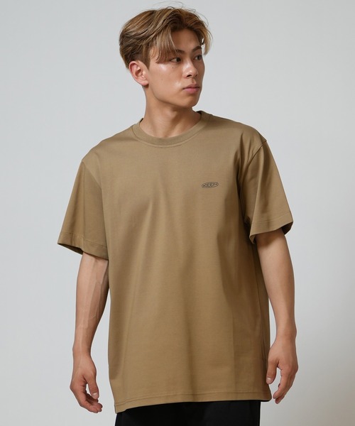 KEEN(キーン)の「【ムラサキスポーツ限定】KEEN/キーン 半袖 Tシャツ ロゴ バックプリント 吸汗速乾(Tシャツ/カットソー・メンズ・ブラック/ホワイト/カーキブラウン・S/M/L/XL)」の19枚目の写真