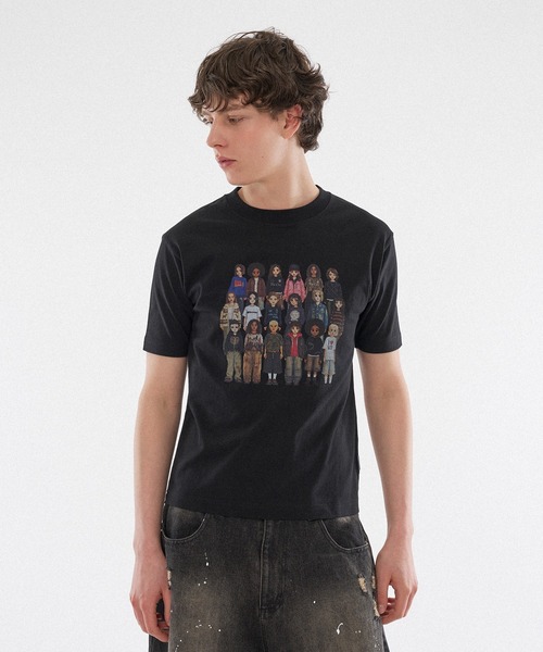 12color / 3size 】PIXEL DESIGN T/ピクセルデザインT（Tシャツ
