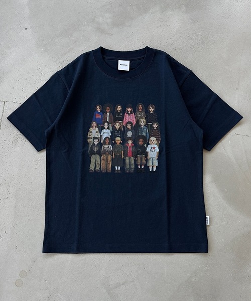 WISH FOR EVER（ウィッシュフォーエバー）の「【 12color / 3size 】PIXEL DESIGN T/ピクセルデザインT（Tシャツ/カットソー・メンズ・ライトブルー/オリーブ/ライトピンク/ブラック/ブルー/オフホワイト/グレー/ピンク/レッド/バーガンディー/ネイビー/イエロー・MEDIUM/LARGE/SMALL）」の17枚目の写真