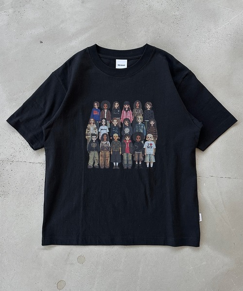 WISH FOR EVER（ウィッシュフォーエバー）の「【 12color / 3size 】PIXEL DESIGN T/ピクセルデザインT（Tシャツ/カットソー・メンズ・ライトブルー/オリーブ/ライトピンク/ブラック/ブルー/オフホワイト/グレー/ピンク/レッド/バーガンディー/ネイビー/イエロー・MEDIUM/LARGE/SMALL）」の18枚目の写真