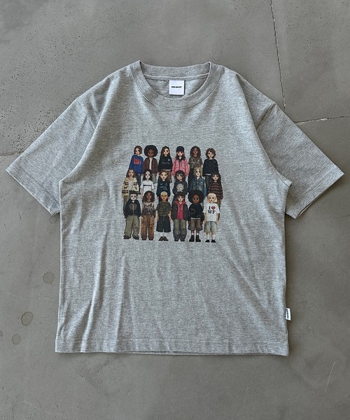 WISH FOR EVER（ウィッシュフォーエバー）の「【 12color / 3size 】PIXEL DESIGN T/ピクセルデザインT（Tシャツ/カットソー・メンズ・ライトブルー/オリーブ/ライトピンク/ブラック/ブルー/オフホワイト/グレー/ピンク/レッド/バーガンディー/ネイビー/イエロー・MEDIUM/LARGE/SMALL）」の20枚目の写真
