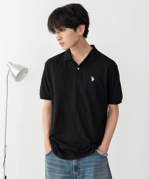 U.S. POLO ASSN.(ユーエスポロアッスン)の「∴WEGO/【26年春夏新作】別注USPOLOポロシャツ(ポロシャツ・メンズ・アイボリー/ネイビー/ブラック・SMALL/LARGE/MEDIUM)」の20枚目の写真
