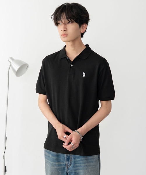 U.S. POLO ASSN.(ユーエスポロアッスン)の「∴WEGO/【26年春夏新作】別注USPOLOポロシャツ(ポロシャツ・メンズ・アイボリー/ネイビー/ブラック・SMALL/LARGE/MEDIUM)」の21枚目の写真