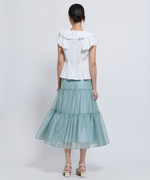 TOCCA（トッカ）の「WAVED CREAM カットソー（Tシャツ/カットソー・レディース・ネイビー系/ホワイト系・SMALL/MEDIUM）」の13枚目の写真