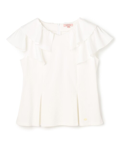 TOCCA（トッカ）の「WAVED CREAM カットソー（Tシャツ/カットソー・レディース・ネイビー系/ホワイト系・SMALL/MEDIUM）」の12枚目の写真