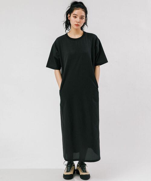 EKAL(エカル)の「『吸水速乾/通気性/軽量』DOT AIR ONEPIECE(ワンピース・レディース・ブラック/ブラウン/チャコールグレー/オレンジ系その他・ONE)」の6枚目の写真
