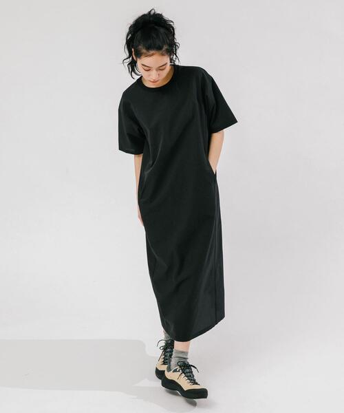 EKAL(エカル)の「『吸水速乾/通気性/軽量』DOT AIR ONEPIECE(ワンピース・レディース・ブラック/ブラウン/チャコールグレー/オレンジ系その他・ONE)」の7枚目の写真