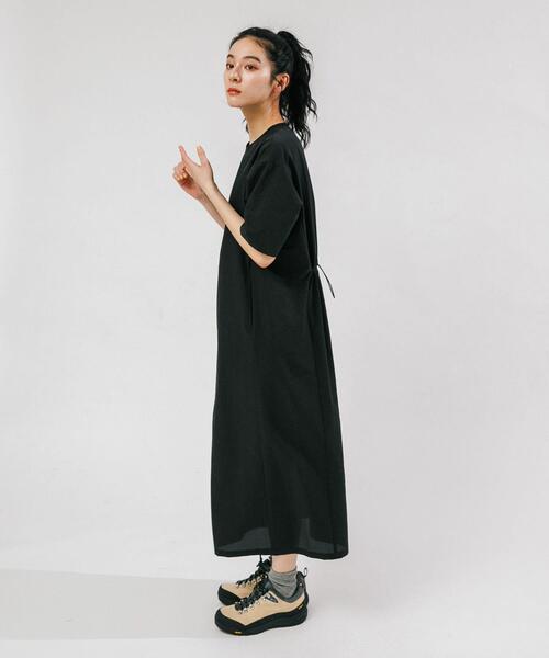 EKAL(エカル)の「『吸水速乾/通気性/軽量』DOT AIR ONEPIECE(ワンピース・レディース・ブラック/ブラウン/チャコールグレー/オレンジ系その他・ONE)」の10枚目の写真