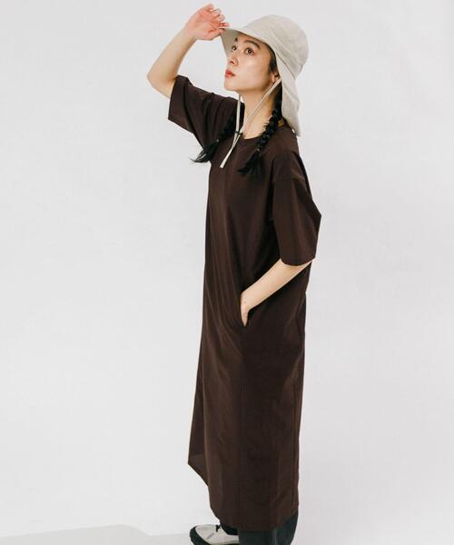 EKAL(エカル)の「『吸水速乾/通気性/軽量』DOT AIR ONEPIECE(ワンピース・レディース・ブラック/ブラウン/チャコールグレー/オレンジ系その他・ONE)」の16枚目の写真
